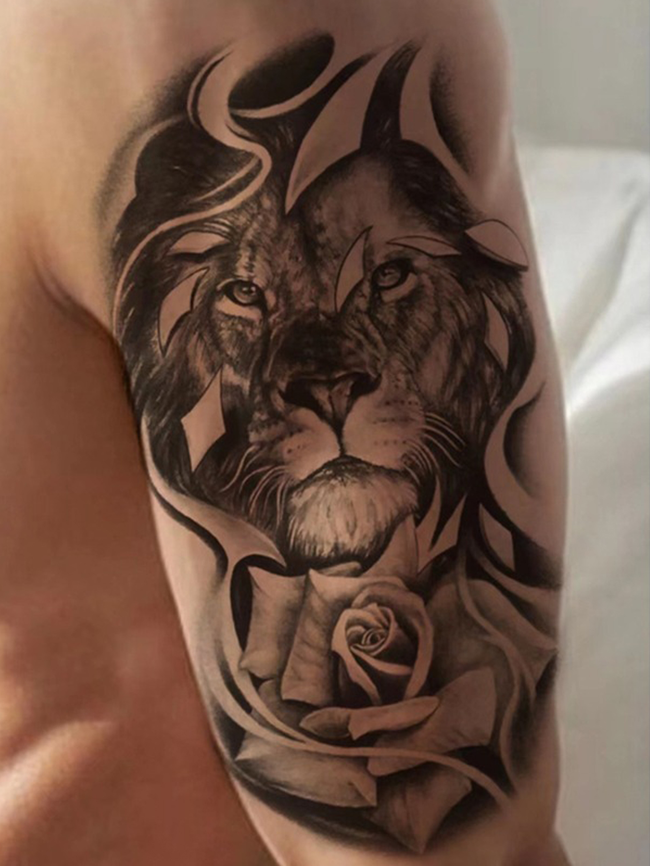 Animal Style Waterproof Arm Tattoo Sticker